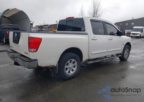 2004 Nissan Titan Le из США, поврежденный, VIN 1N6AA07B24N579345